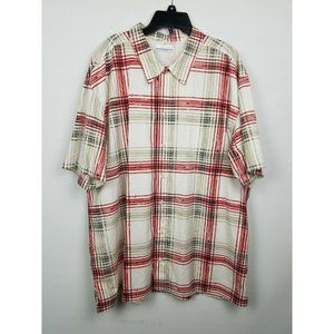 Men's Columbia PFG XL Fishing Shirt With Hooks Short sleeve Fishing Gear